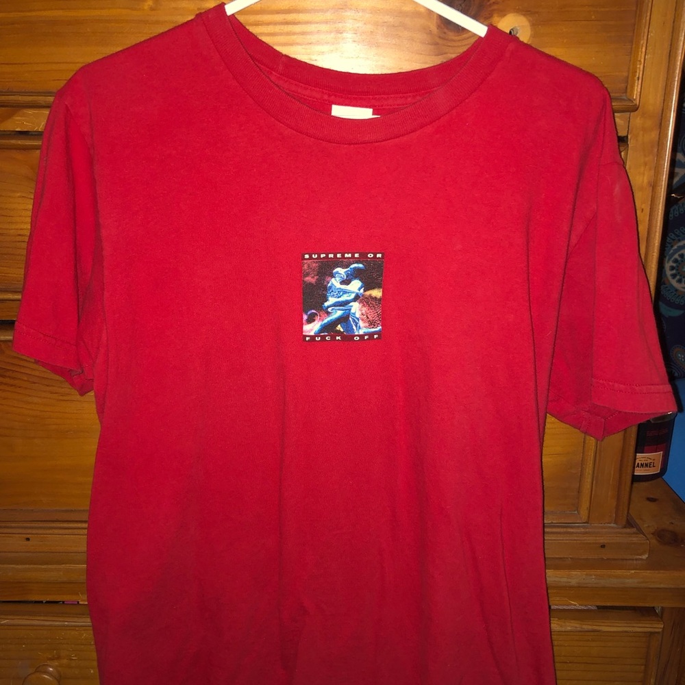 SUPREME OR F OFF TEE(TAKING OFFERS)